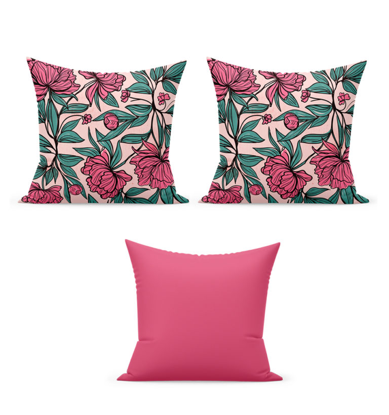 Spilvendrānu komplekts 3